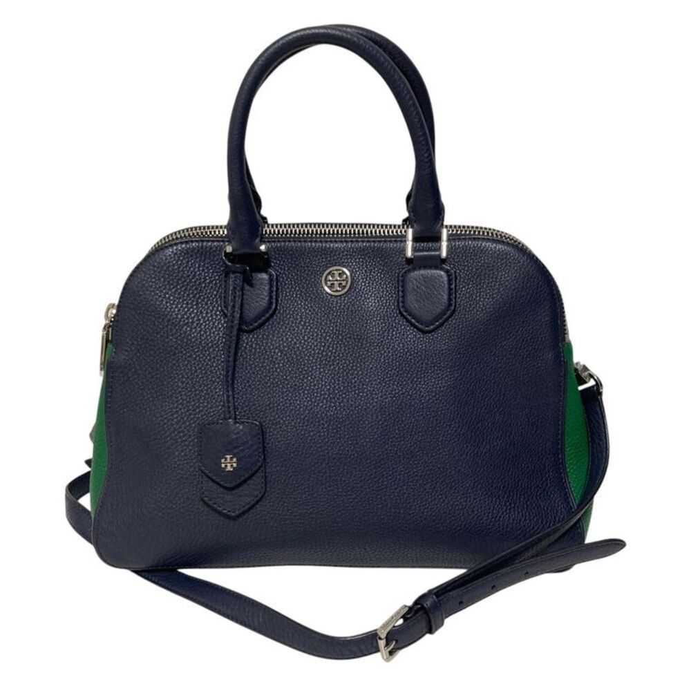 Tory Burch Pebbled Leather 2way Shoulder Bag